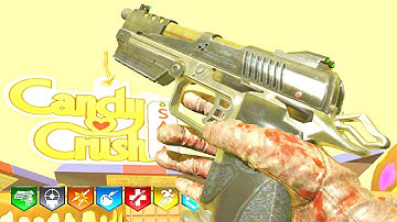 CALL OF DUTY CUSTOM ZOMBIES MOD TOOLS! | CANDY CRUSH ZOMBIES CHALLENGE MAP WITH BLACK OPS 2 WEAPONS!