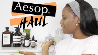 AESOP HAUL | Is this brand really worth the hype?|SKINCARE & BODY HAUL