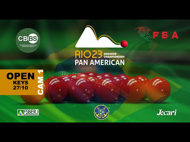 Brasil recebe o Pan Americano de sinuca