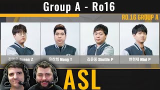 [ENG] AfreecaTV StarLeague(ASL) S11 Ro.16 Day1 (Tastosis)