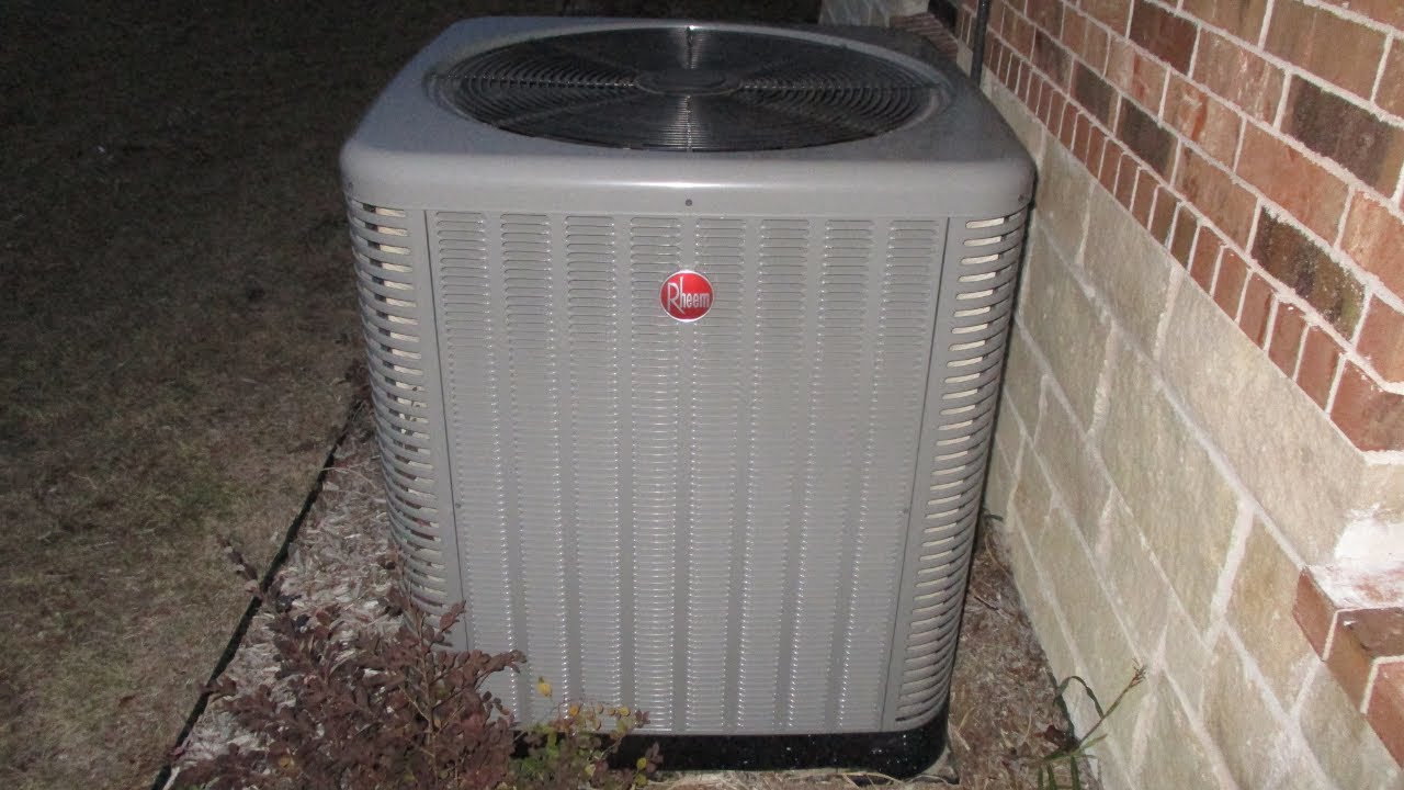 new-2021-rheem-classic-rp15-heat-pump-startup-shutdown-full