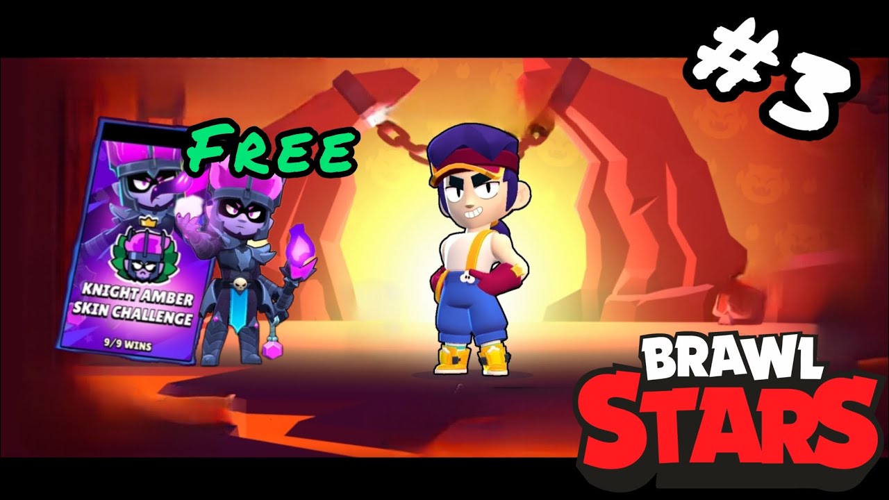 Knight Amber Skin Challenge! | Brawl Stars Gameplay/Walkthrough Part 3 (ANDROID,IOS)