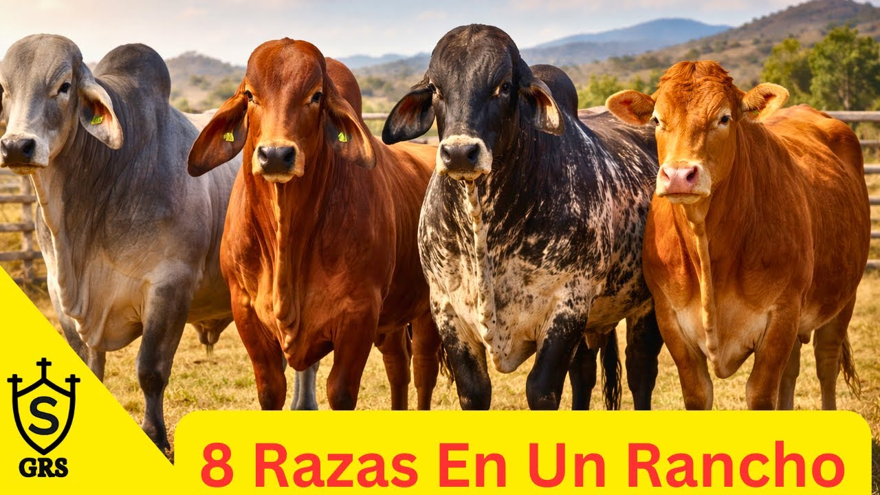 Visitamos una ganadería con 8 razas diferentes | ¡Impresionante! | Ganadera UBERABA