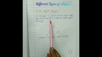 Different Types of Angles|Triangles|Geometry #maths#shorts #youtubeshorts