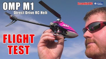 OMP HOBBY M1 MINI RC HELICOPTER:  DUAL BRUSHLESS DIRECT DRIVE 3D PERFORMANCE | FLIGHT TEST