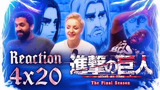 Attack on Titan - 4x20 - Memories of the Future - Group Reaction