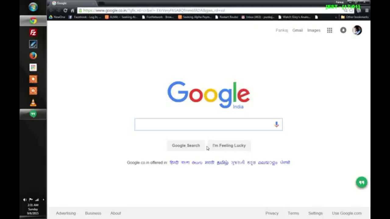 How to ask Google to do a barrel roll Google Tricks YouTube