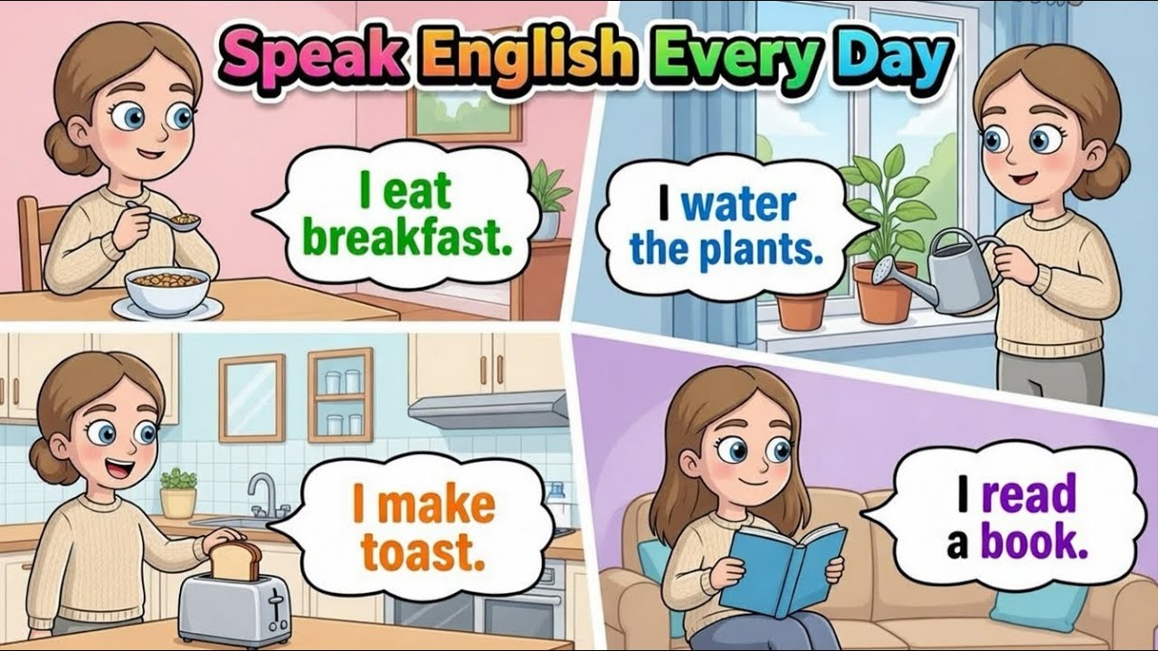 Speak English Everyday 🇺🇸 | Daily Use English Sentences for Fluent Speaking Practice 🗣️✨