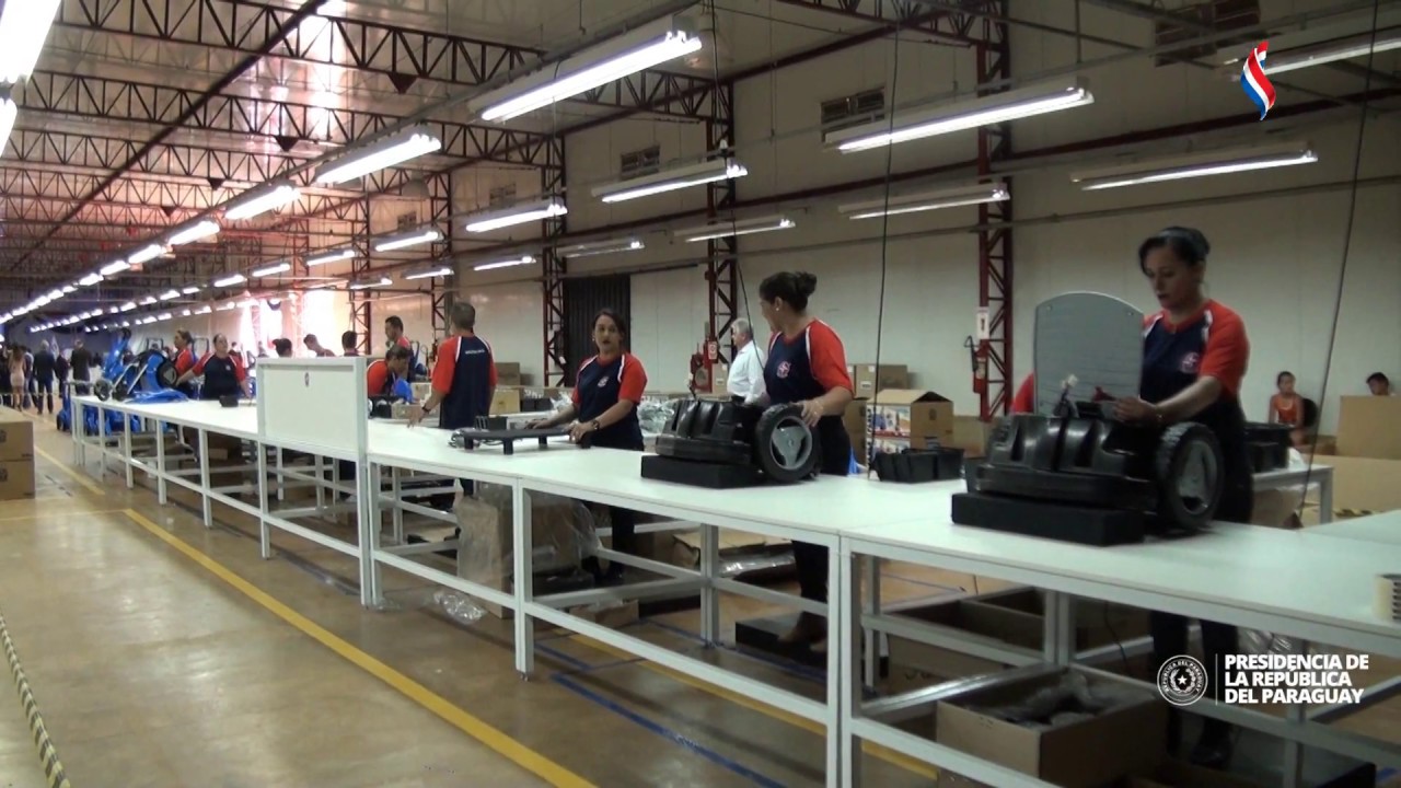 Renombrada fábrica de jueguetes del Brasil inauguró sus instalaciones en Paraguay - YouTube