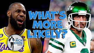 What’s More Likely: Rich Eisen Talks Aaron Rodgers, LeBron, Cowboys, NBA Finals, Yankees & More