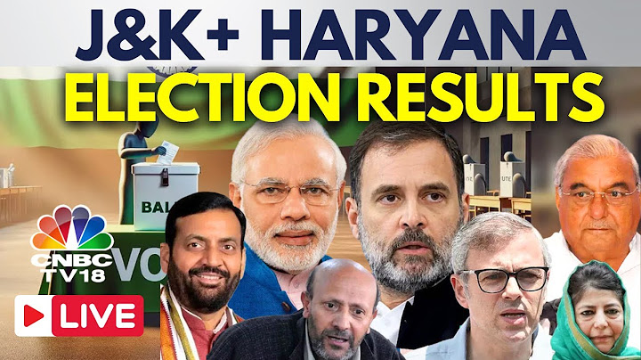 J&K Election Results LIVE: Assembly Election Result 2024 LIVE | Haryana Election Results LIVE  |N18L