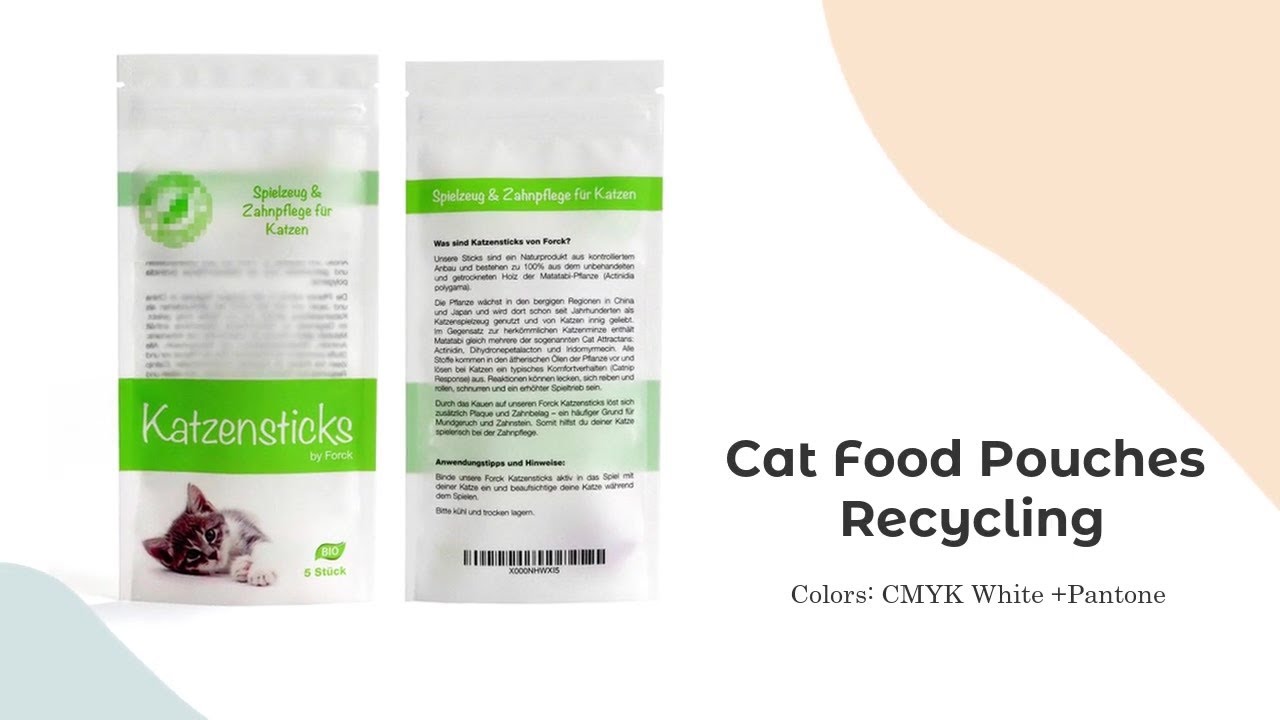 Cat Food Pouches Recycling With Logo RSH Factory China YouTube