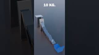 Domino effect Structure of 15000 Cubes Satisfying Demolition #satisfying #animation #3dart