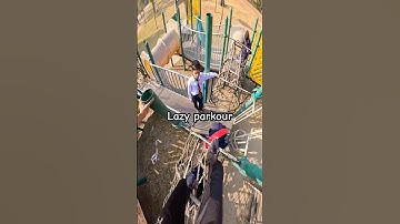 Bella ciao playground 🛝 lazy parkour pov