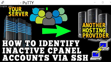 How to Identify Abandoned or Inactive cPanel accounts?