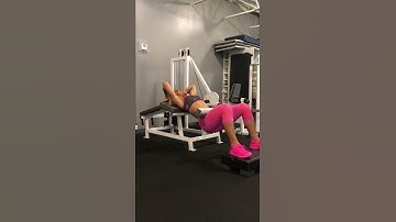 Lying leg curl hip thruster