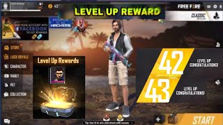 Free fire level up reward in DJ Alok 100/: Max free fire level up reward