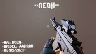 Low Poly M4 Animations