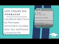 Les lves des cours du parnasse remercient la prpa pour leur admission  sciences po