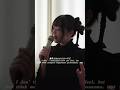 Japanese Girl Sings Mou Koi Nante Shinai (Piano Ver.) #shorts #japanesesinger #jpop #cover