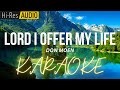 Lord i offer my life karaoke  minusone  instrumental