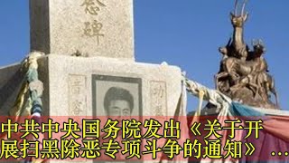 中共中央国务院发出《关于开展扫黑除恶专项斗争的通知》_搜狐新闻_搜狐网