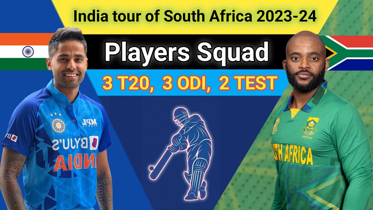 india tour of sa 2023