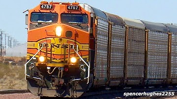 BNSF Needles Sub 2021 (30+ TRAINS)
