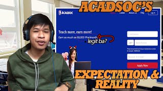 Magkano ba ang sahod sa Acadsoc? (Get to know more about ACADSOC)