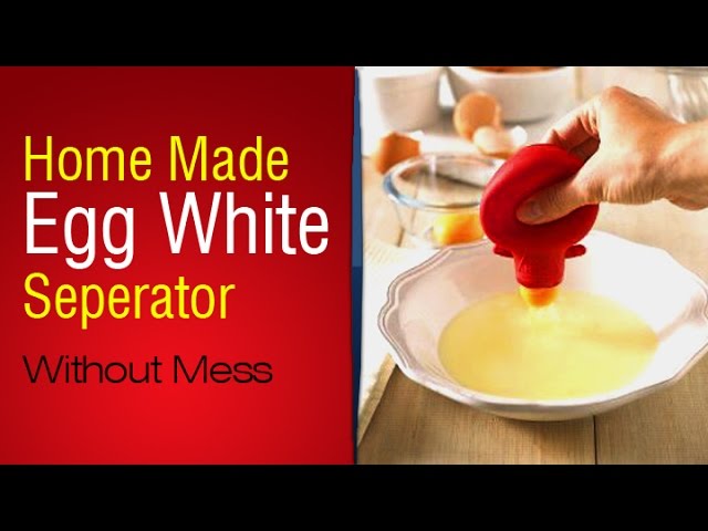 Easiest way to separate Egg white from Yolk | Very cool way to separate egg yolk | WOW Recipes