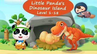Little Panda's Dinosaur Island (1-18) - Help the Dinosaurs Find their Stolen Eggs! | BabyBus Games screenshot 3