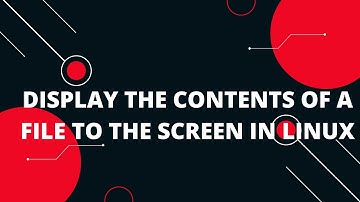 Display the contents of a file to the screen in linux | Commands to view files in Linux
