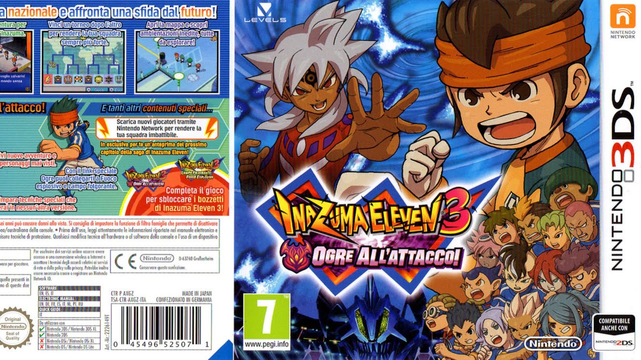 Jogo Nintendo 3DS Inazuma Eleven 3: Team Ogre Attacks