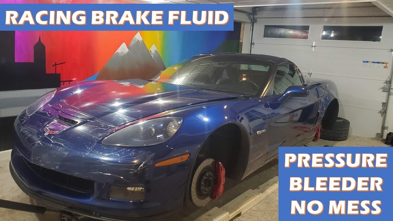 How To Change Your Brake Fluid C6 Z06 Track Prep YouTube