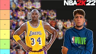 BEST CENTERS TIER LIST NBA 2K22 MyTEAM