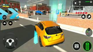 Carro Condução Escola Real Condução Academia Test Gameplay Ep1 HD 720p screenshot 2