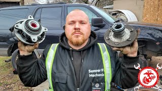 Mobile Mechanic Work Day {2003 Ford Expedition Front Wheel Bearing/Hub Assembly Replacement}