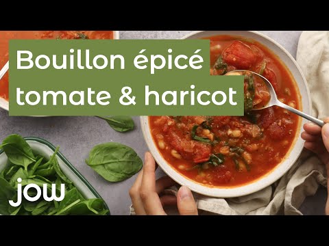 Vidéo: Soupe épicée Aux Tomates Et Haricots Au Poivre