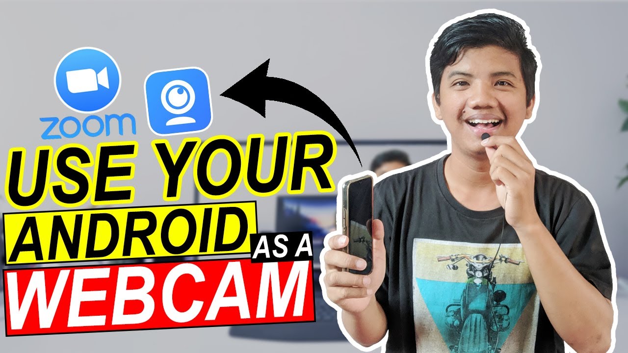 CARA MENGUBAH HP ANDROID/IOS MENJADI WEBCAM UNTUK ZOOM - HOW TO USE ANDROID OR IOS AS WEBCAM