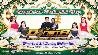 🔴LIVE ' DENATA MUSIK  ' SHOW  DI RUMAH BPK. TAKRIP  DS.DIKIR - TAMBAKBOYO - TUBAN TGL-25 -OKT-2026