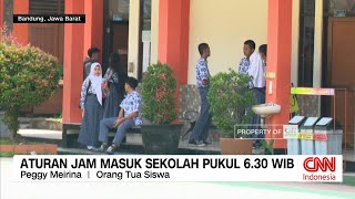 Aturan Jam Masuk Sekolah Pukul 6