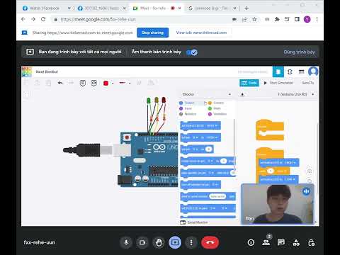 Video Tạo mạch điện đèn giao thông đơn giản trên Tinkercad - youtube