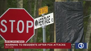 VIDEO: Neighbors on alert after fox attacks 2 people in shoreline town