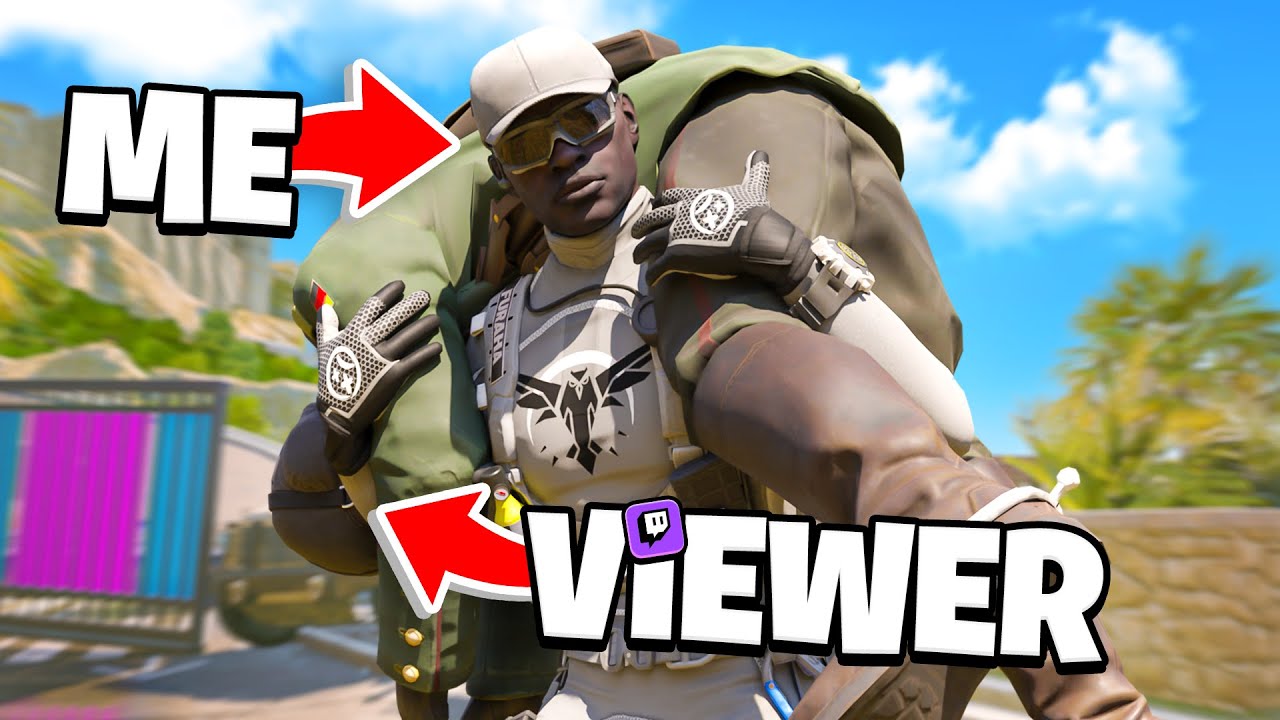 Can I CARRY My TWITCH CHAT to Champion in Rainbow Six Siege?