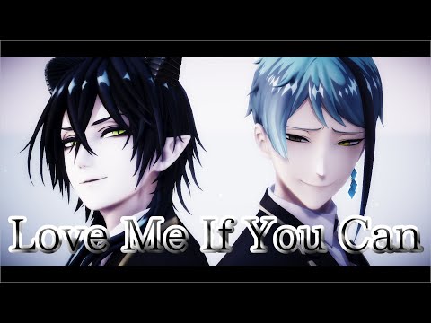 【MMDツイステ】推しの二人でLove Me If You Can【マレウス・ジェイド】