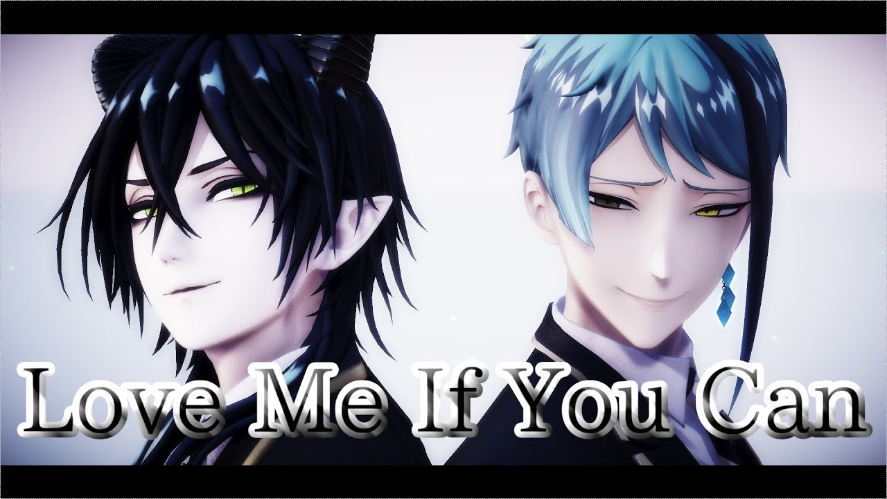 【MMDツイステ】推しの二人でLove Me If You Can【マレウス・ジェイド】