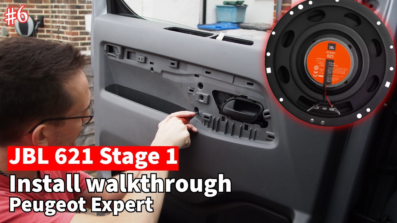 Peugeot Expert: Door Speaker Upgrade | JBL Stage 1 621