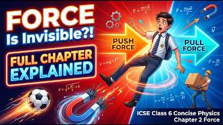 Force | Class 6 ICSE Concise Physics Chapter 2 | Hindi Explanation | @jatinacademy