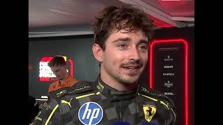 Information Charles Leclerc Post Race Interview Italian Grand Prix News