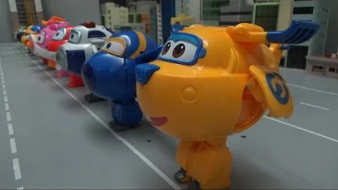 Super Wings 12 Egg Airplane Toys Robot Transformation 슈퍼윙스 12 에그 비행기 장난감 로봇 변신